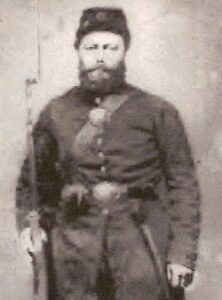 A photo of Private Frederick Gilhousen
