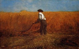 "The Veteran in a New Field" by Winslow  Homer