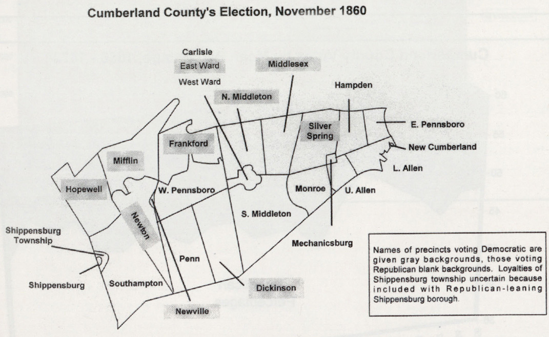 Election Of 1860. Election of 1860 – Cumberland