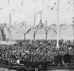 1865-04-14 Flag-Raising at Sumter