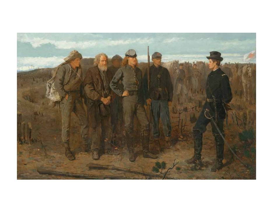 Winslow Homer, "Prisoners from the Front," (1866)