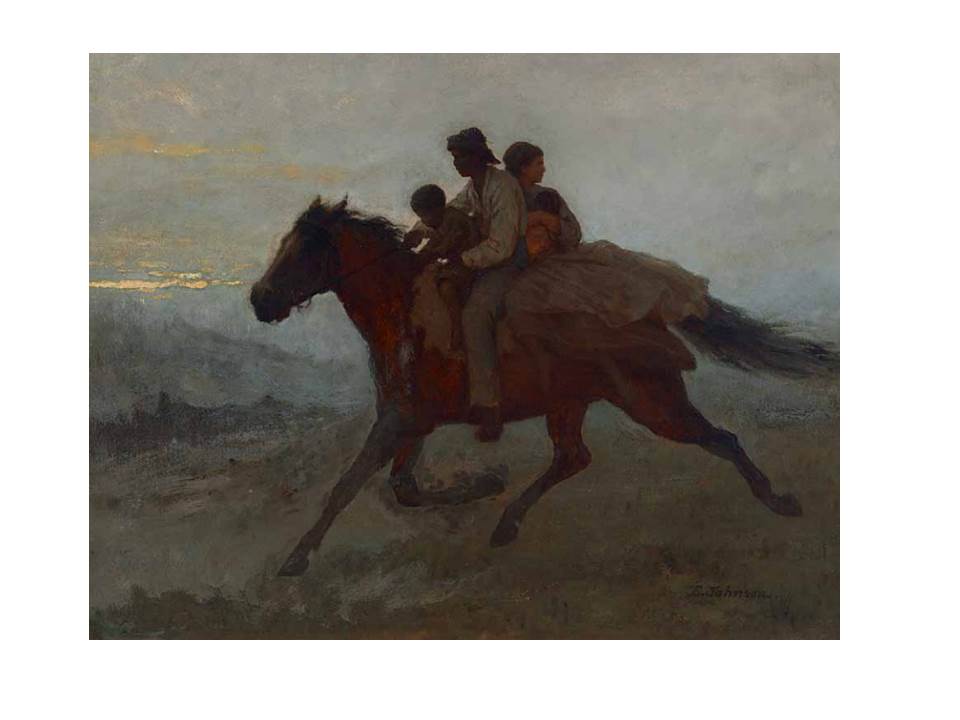 Eastman Johnson, "A Ride for Liberty, March 2, 1862" (1862)