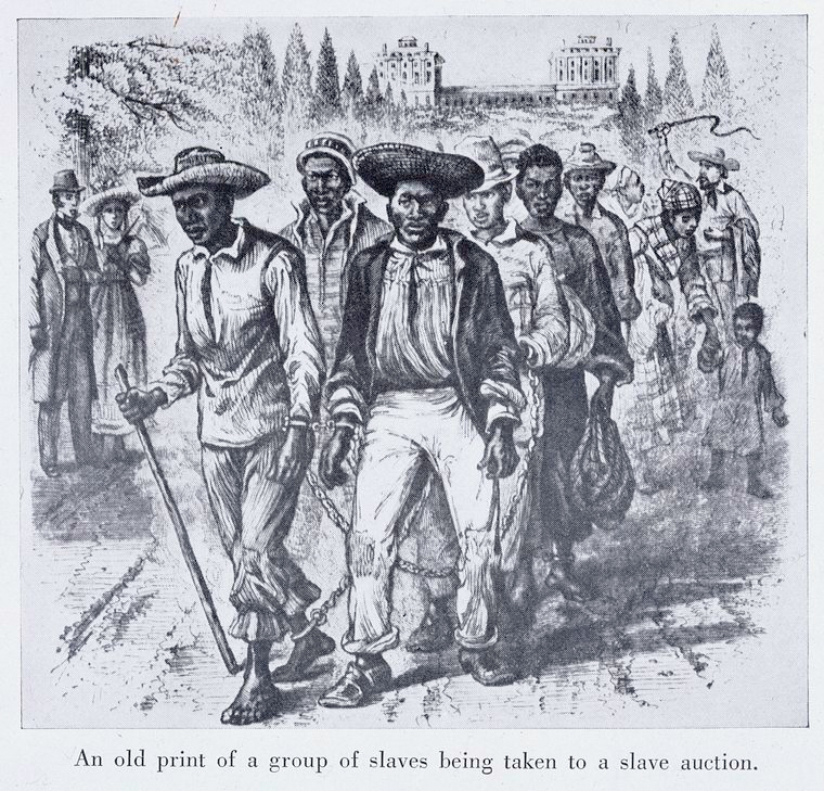 abraham lincoln with slaves