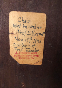 Chair note