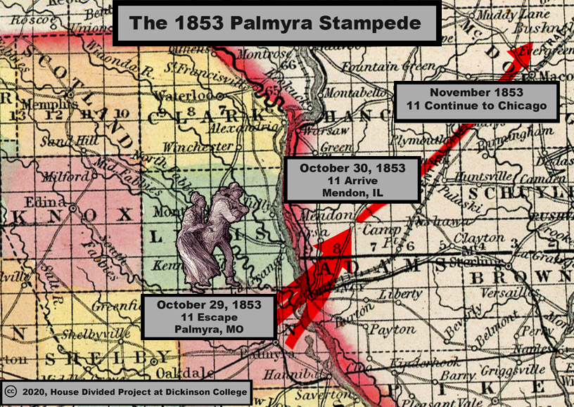 map palmyra