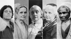 Women's Rights Activists: Alice Paul, Lucretia Mott, Susan B. Anthony, Elizabeth Cady Stanton, Sojourner Truth