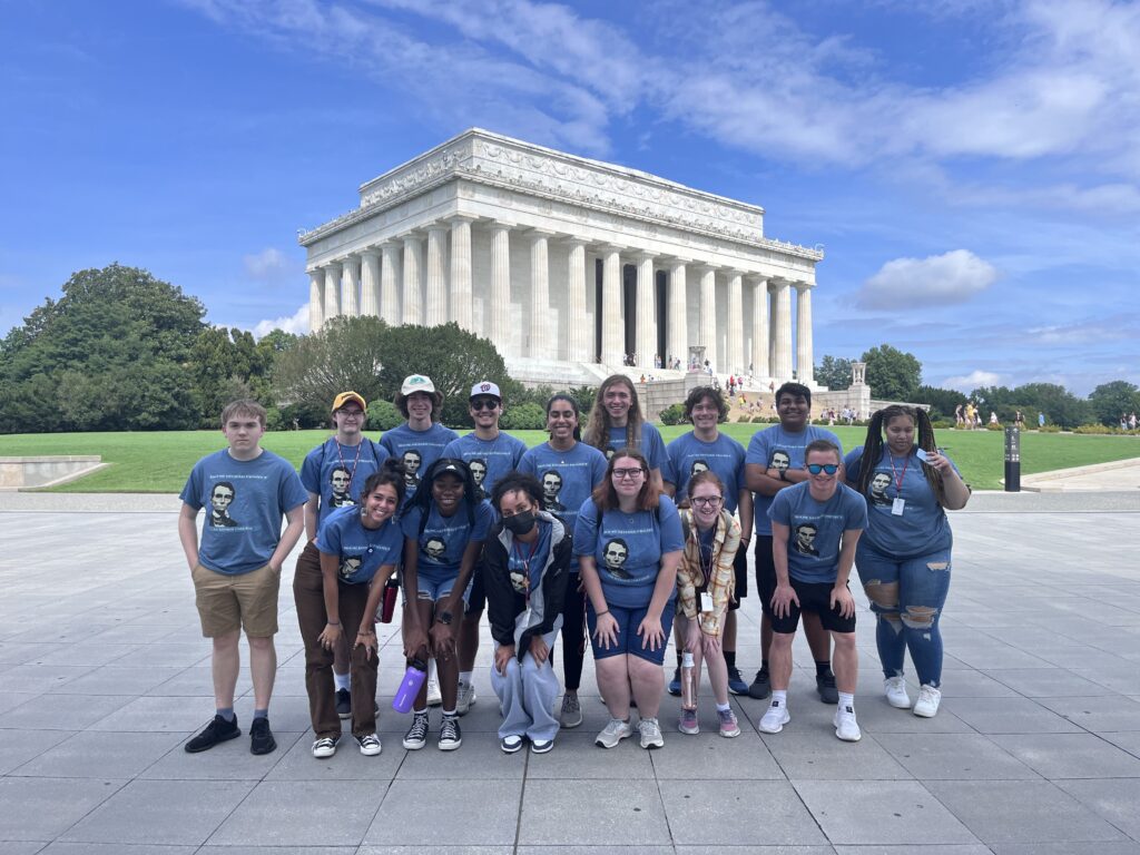 students at Lincoln Memorial