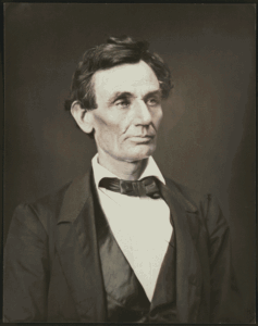 Photo of Lincoln 1860