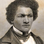 Douglass engraving, cleanshaven, dark hair