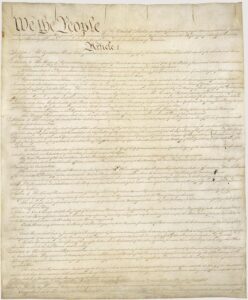 Constitution front page image