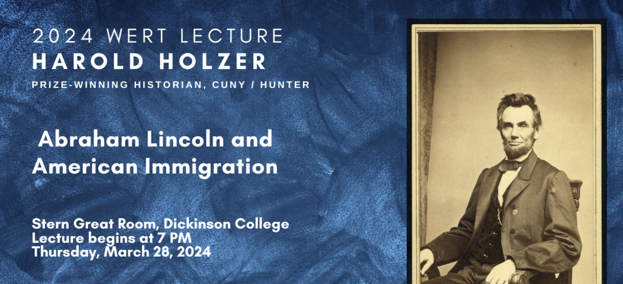 2024 Wert Lecture with Harold Holzer