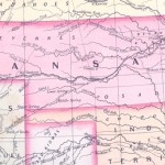 Kansas territory map