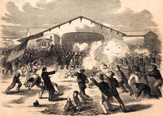 Rioting in Baltimore