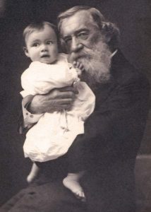 Conway with granddaughter