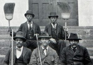 College janitors, 1898