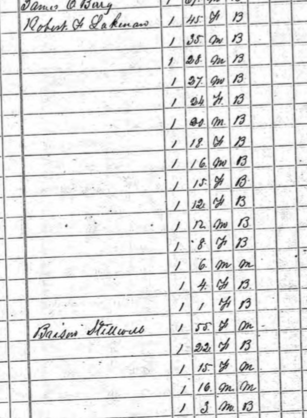 1860 Census snapshot